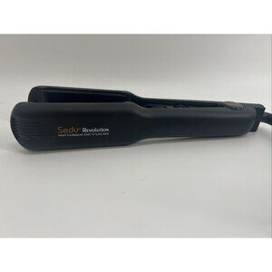 Sedu Revolution Flat Iron Nano Tourmaline Ionic Styling Hair Tool SR 550